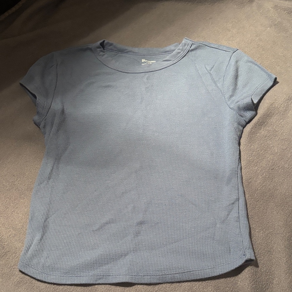 No Boundaries Light Blue Short Sleeve Tee